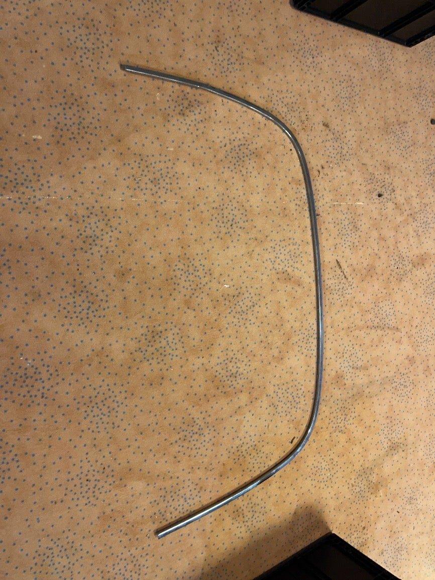 Austin Healey 3000 (BJ7 / BJ8) Chromleiste Cockpit hinten - Black Forest Oldtimers