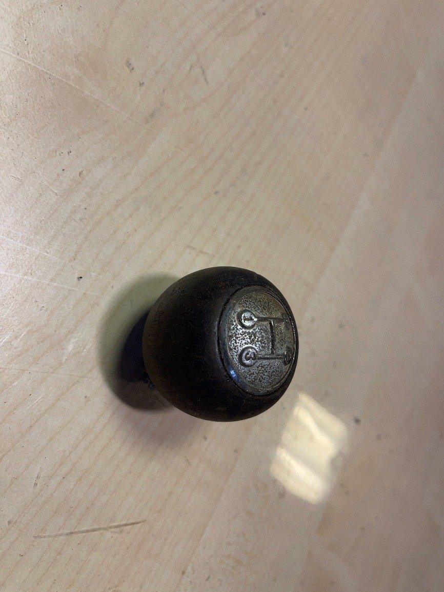 Austin Healey Schaltknauf 3-gang Getriebe - Black Forest Oldtimers