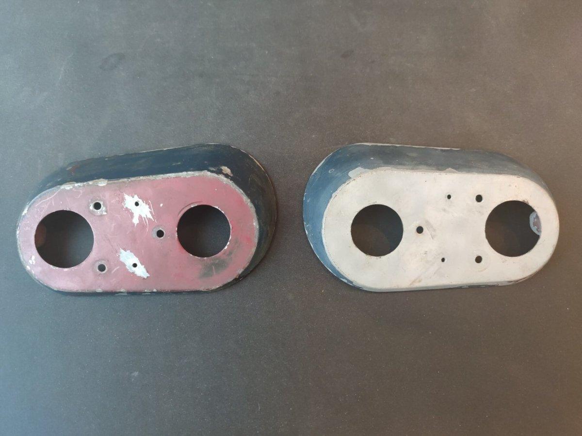 MG MGA 1622 & De Luxe Sockel Rückleuchten - Black Forest Oldtimers