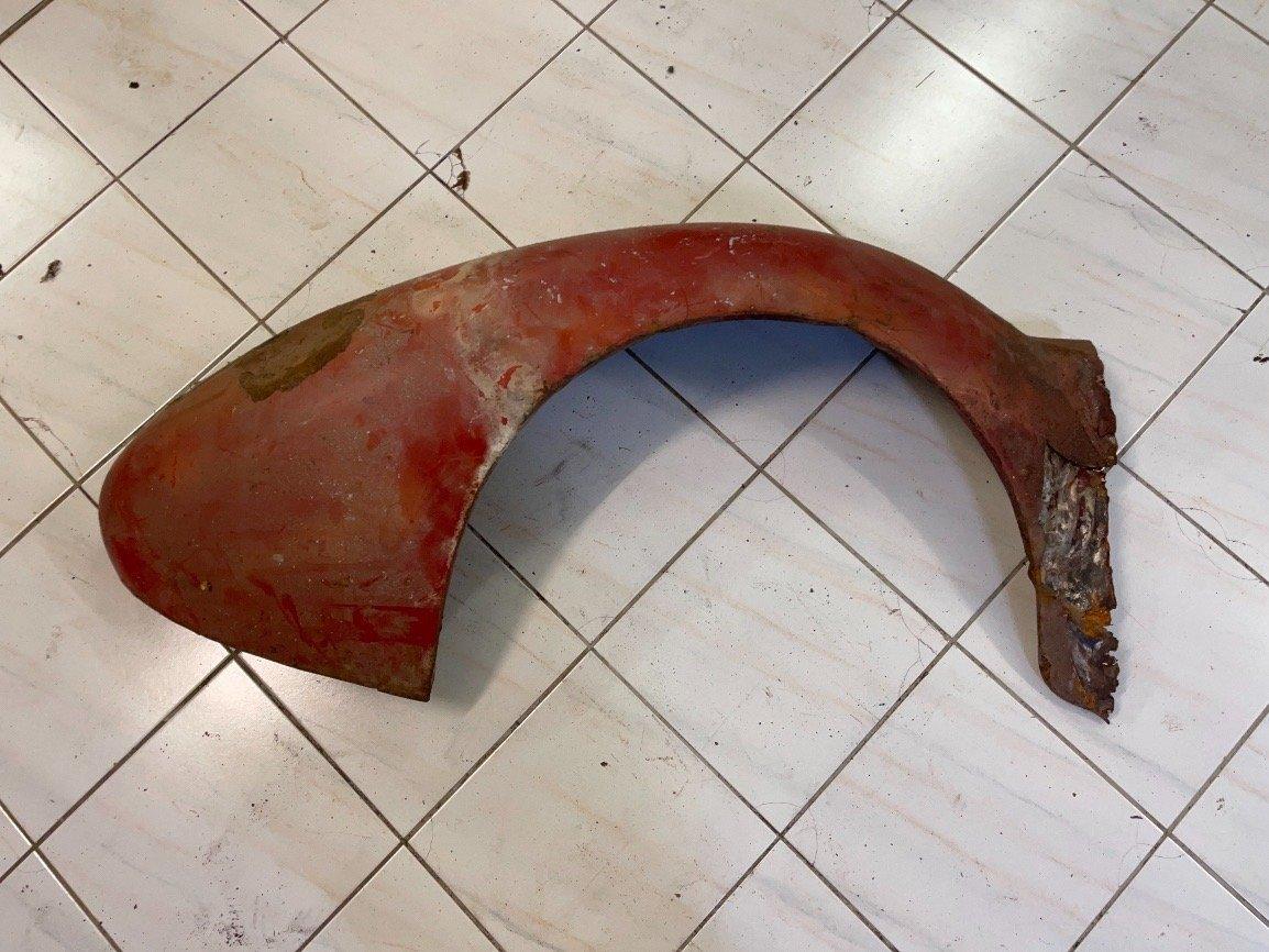 MG MGA Kotflügel hinten rechts - Black Forest Oldtimers