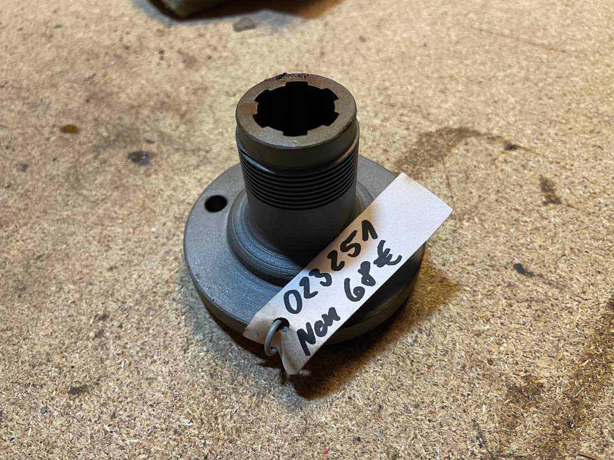 MG TD Flange - Black Forest Oldtimers