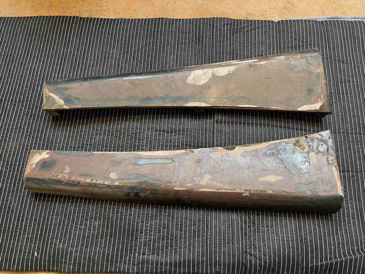 MG TD Trittbretter / Runningboards - Black Forest Oldtimers