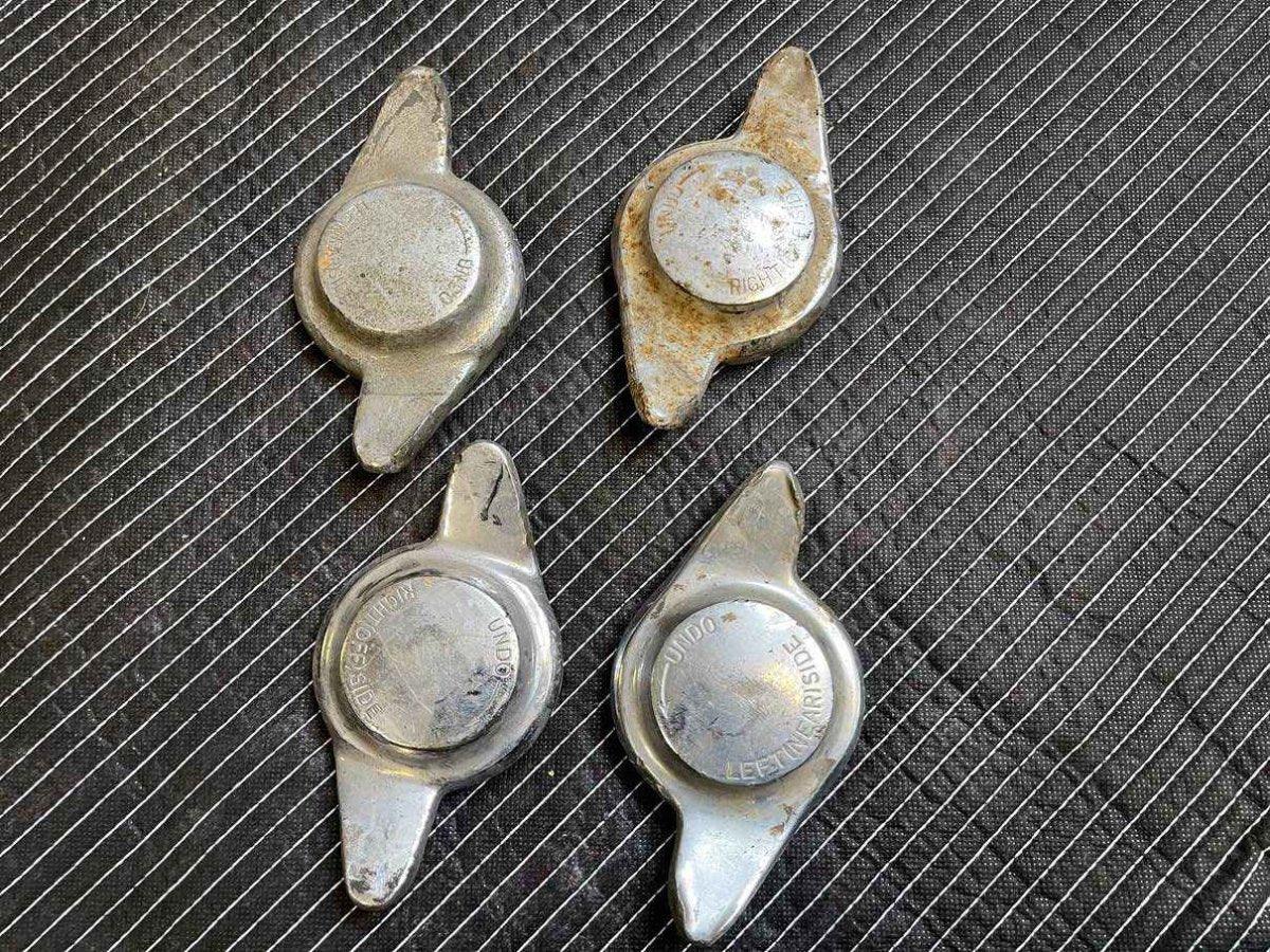 Oldtimer Flügelmuttern (4 Stück) - Black Forest Oldtimers