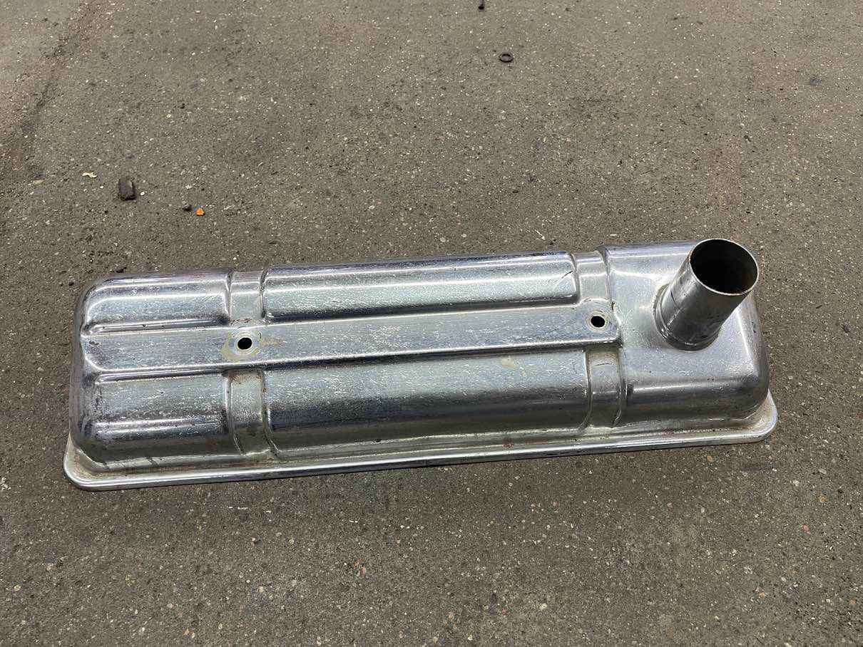 Triumph TR3 Oldtimer Ventildeckel / Valve Cover (8) - Black Forest Oldtimers