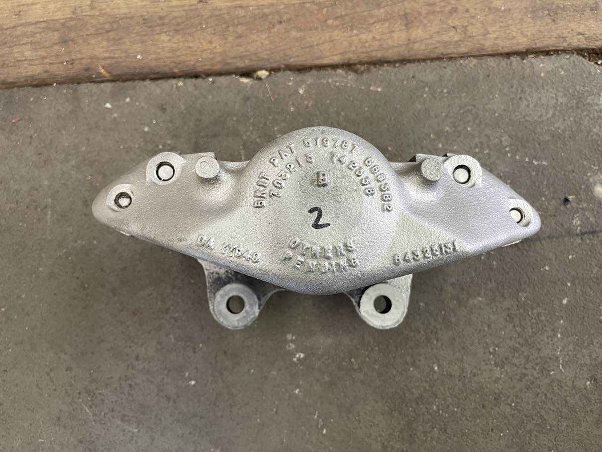 Triumph TR3A Oldtimer Bremszange / Caliper #2 - Black Forest Oldtimers